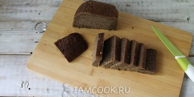 домашний квас из бородинского хлеба