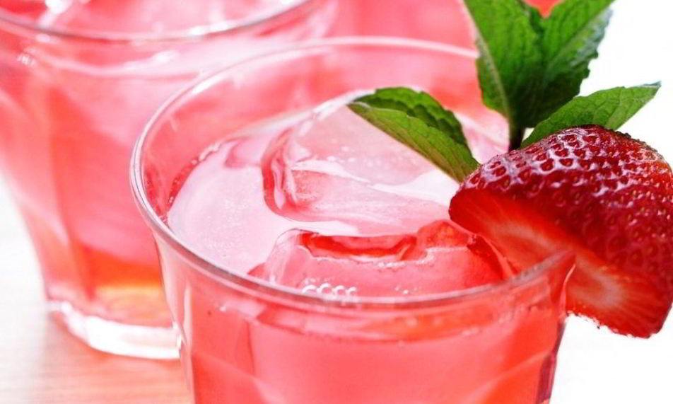 Рецепт клубнично-карамельного квас