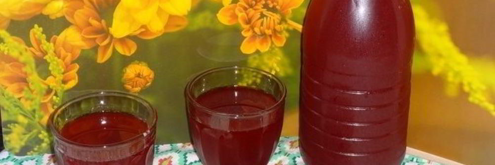 Квас из аронии