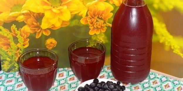 квас из аронии