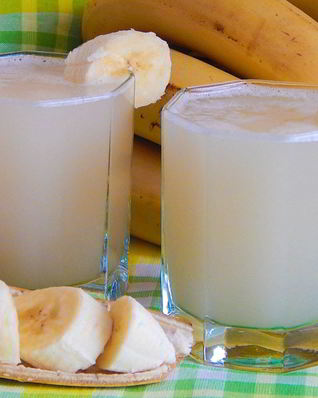 Квас из банановой кожуры