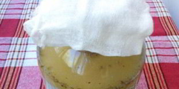 квас из муки без дрожжей