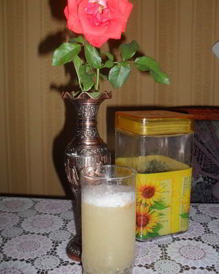Квас хлебный с мятой