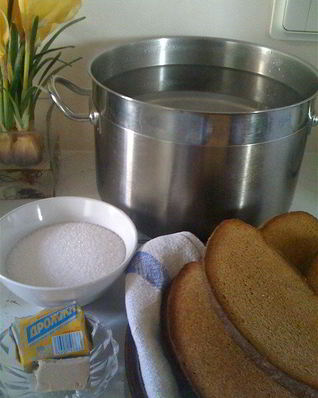 Квас окрошечный домашний