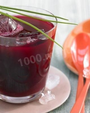 Свекольный квас без сахара