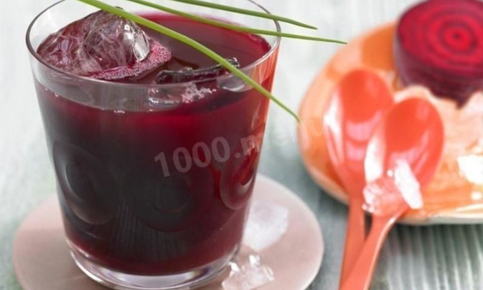 Рецепт свекольного кваса без сахара