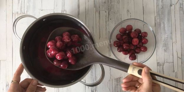 вишневый квас из вишни