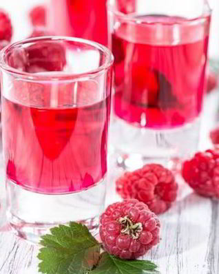 Домашний малиновый ликер с апельсином