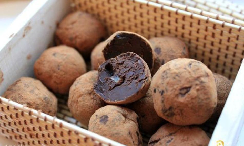 Рецепт имбирных трюфелей с ликером