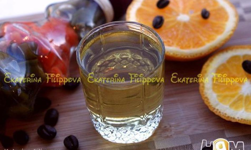 Рецепт кофейно-апельсинового ликер