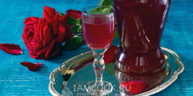 ликер из лепестков роз