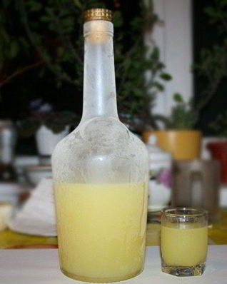 Лимонный ликер Лимончелло