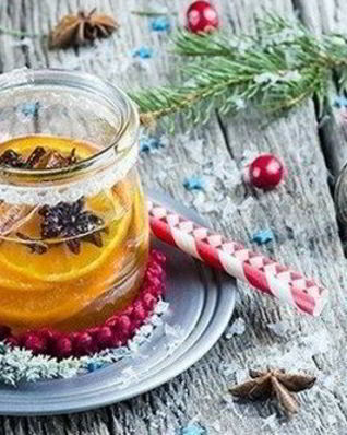 Мандариновый ликер с медом