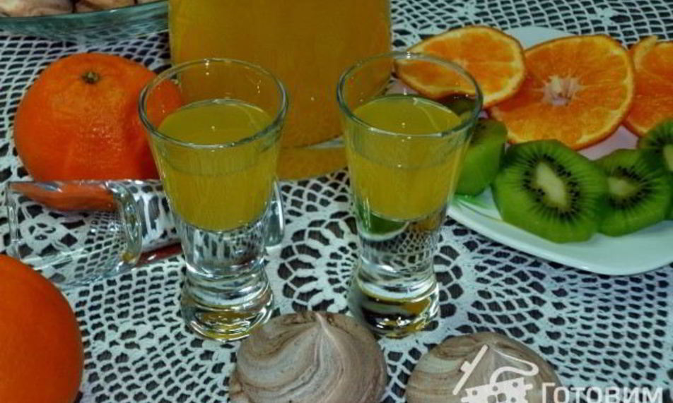 Рецепт оранчеллоликера апельсино-мандариновый