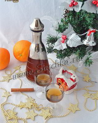 Пряный зимний ликер