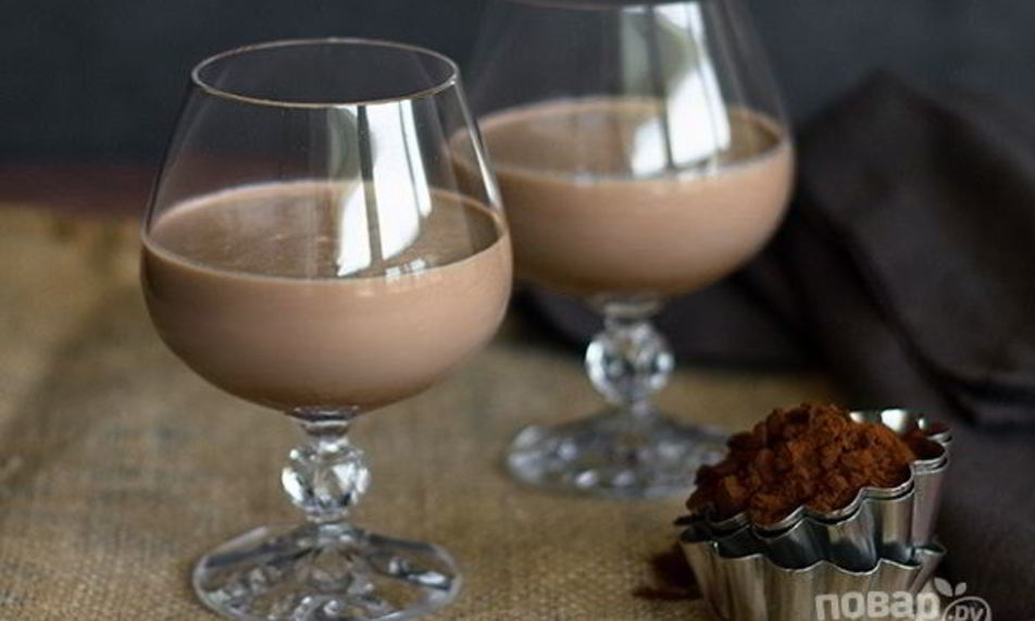 Рецепт шоколадного ликера