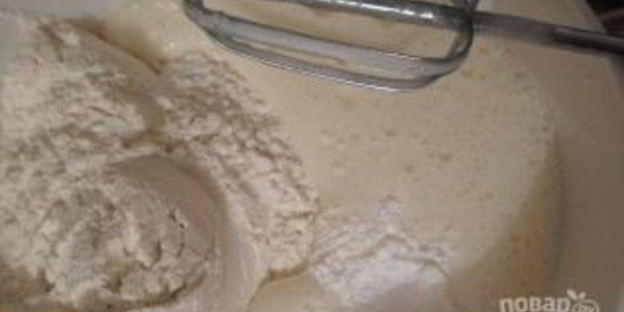 бисквит на лимонаде с газом