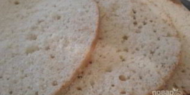 бисквит на лимонаде с газом