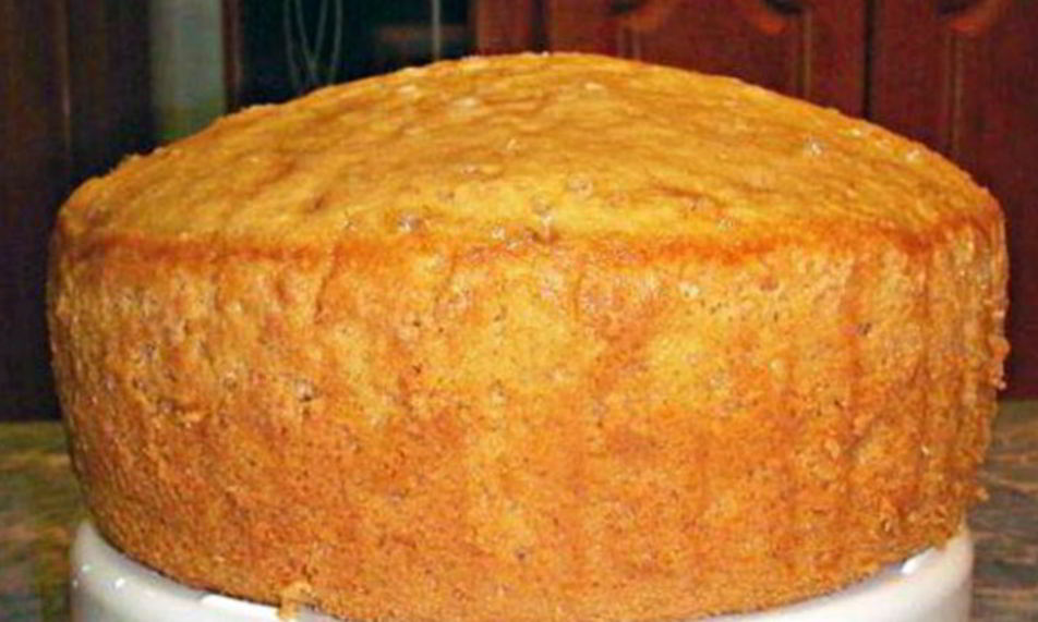Рецепт бисквита на лимонаде