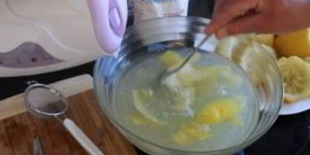 домашний лимонад из лимонов