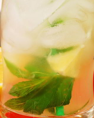 Домашний лимонад с мятой