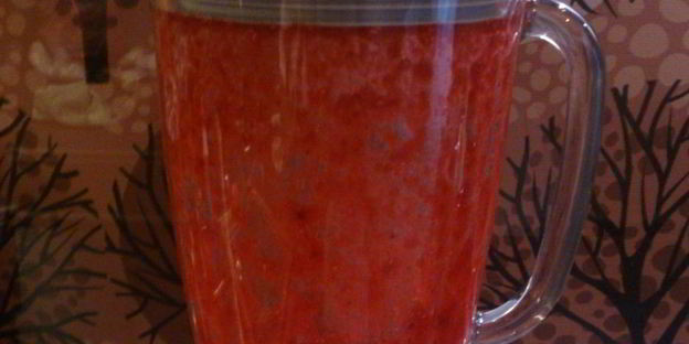 домашний малиновый лимонад