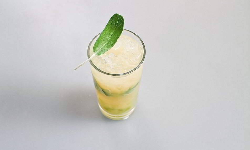 Рецепт грушевого лимонада с шалфеем