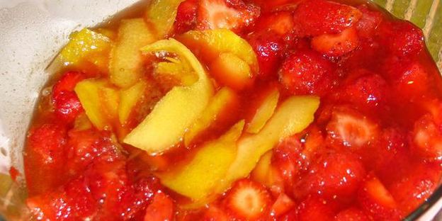 имбирно-клубничный лимонад