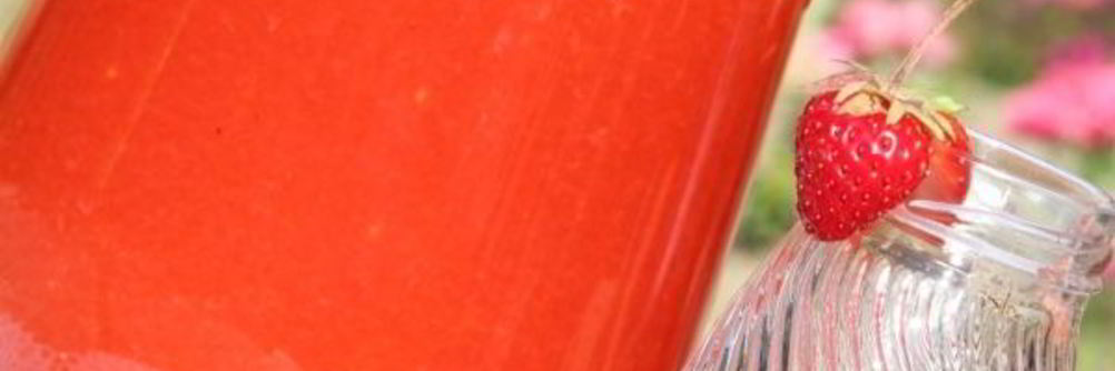 Клубничный лимонад