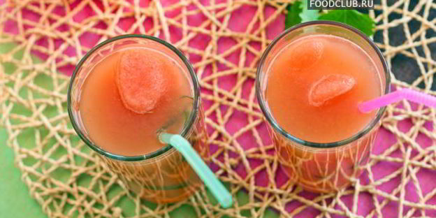 лимонад из грейпфрута и тархуна