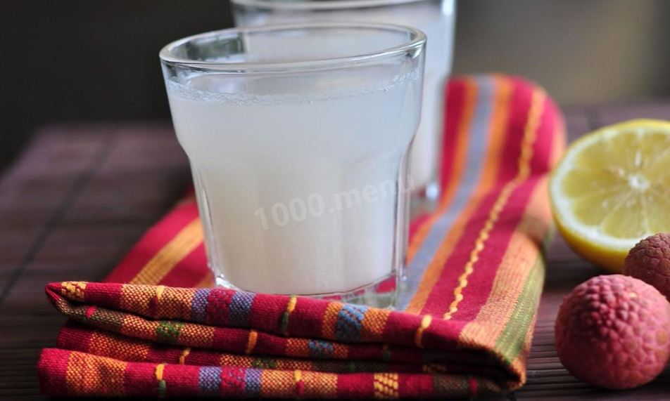 Рецепт лимонада из личи