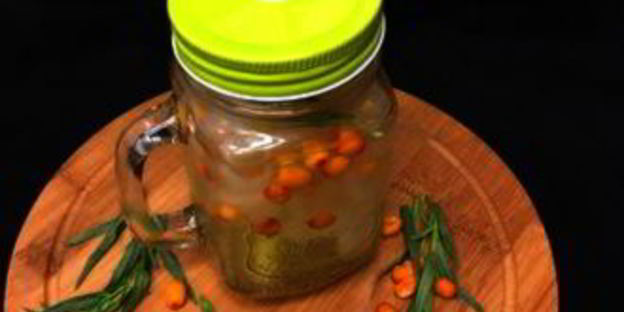 лимонад из тархуна и облепихи