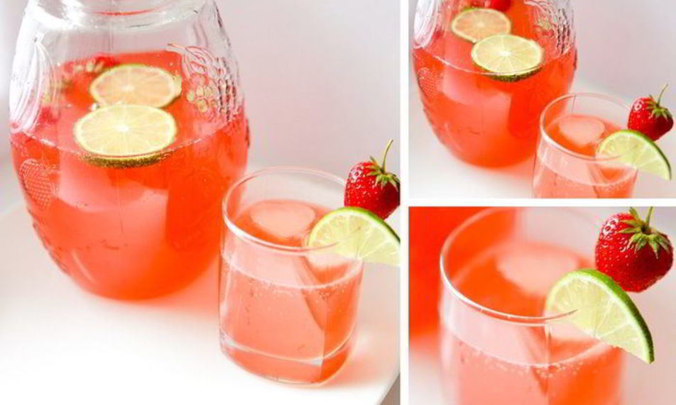 Рецепт лимонада клубничное наслаждение