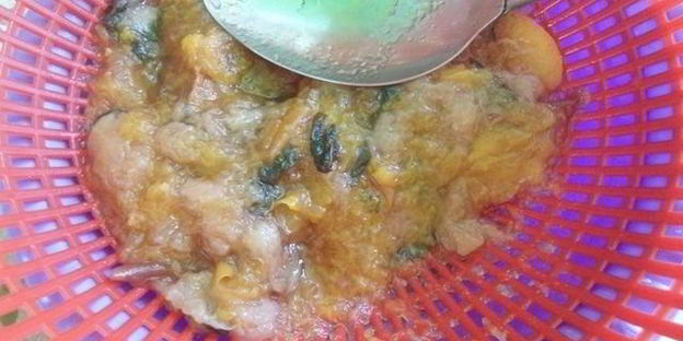 лимонад персик-базилик