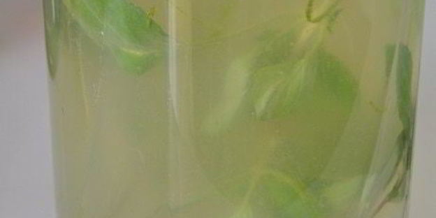 лимонад с базиликом и душистым перцем