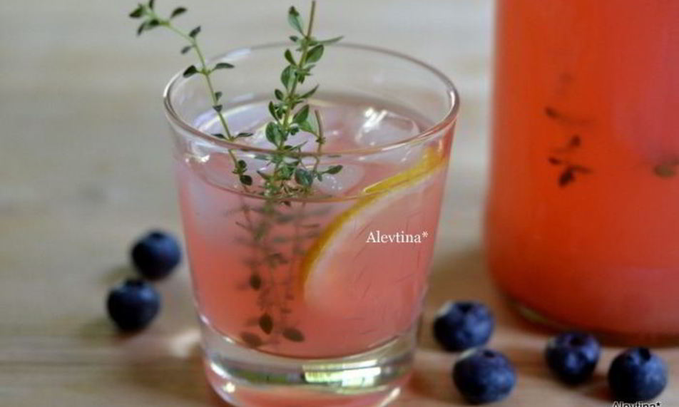 Рецепт лимонада ягодного с тимьяном