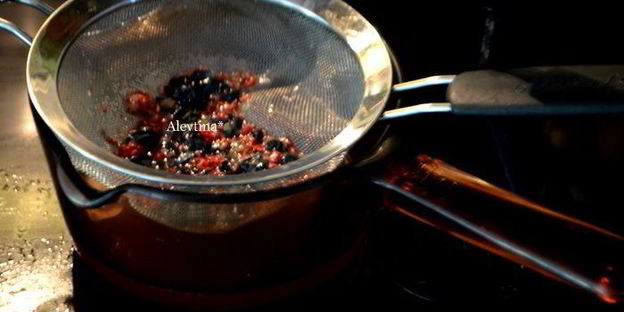 лимонад ягодный с тимьяном