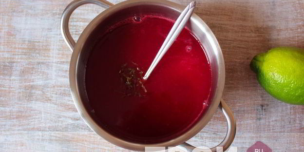 малиновый лимонад