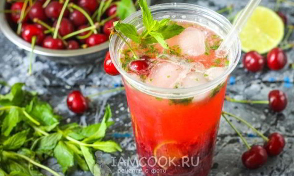 Рецепт черешневого мохито