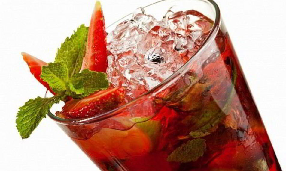 Рецепт гранатового мохито с лаймом