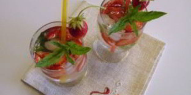 клубничный мохито безалкогольный