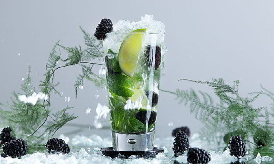 Рецепт мохито ежевичного