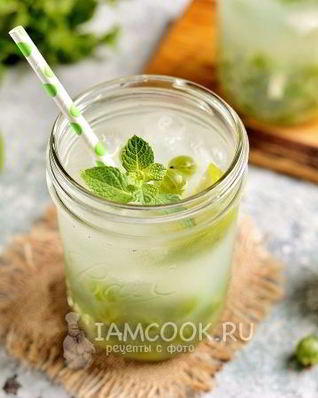 Мохито из крыжовника
