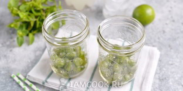 мохито из крыжовника