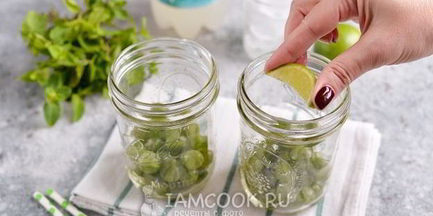 мохито из крыжовника