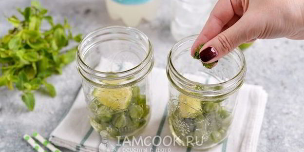 мохито из крыжовника