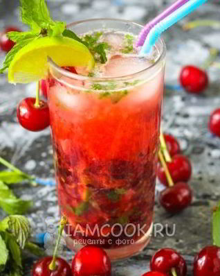 Вишневый мохито
