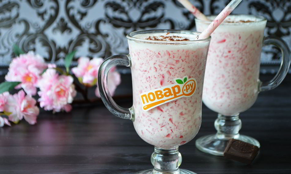 Рецепт молочного коктейля мозайка