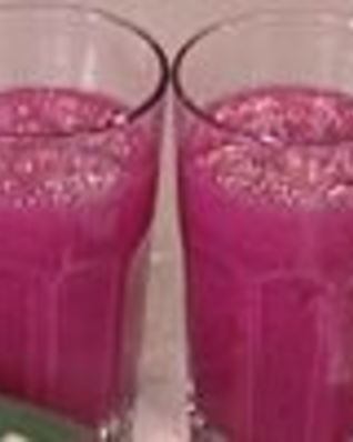 Молочный коктейль со свеклой