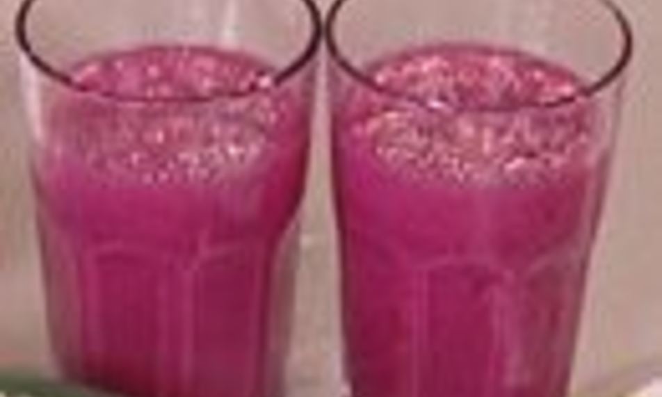 Рецепт молочного коктейля со свеклой